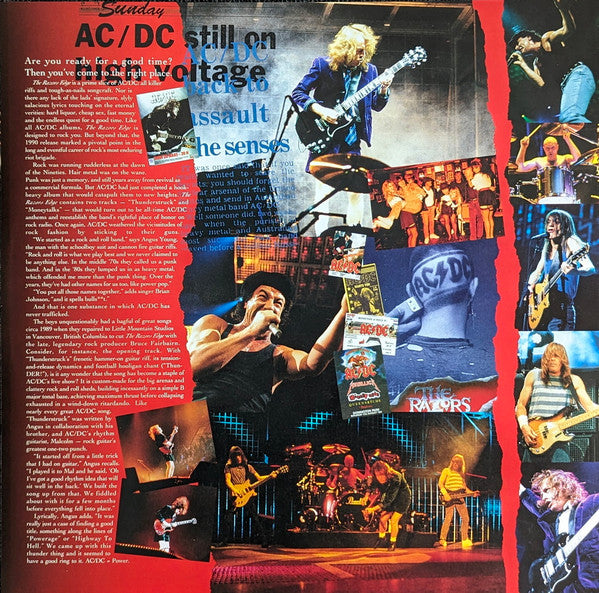 AC/DC : The Razors Edge (LP, Album, RE, RM, S/Edition, Gol)