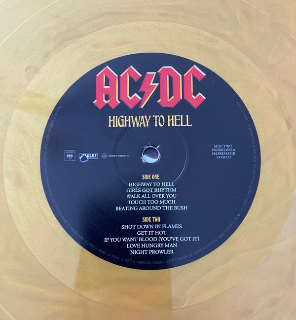 AC/DC : Highway To Hell (LP, Album, RE, RM, S/Edition, Gol)