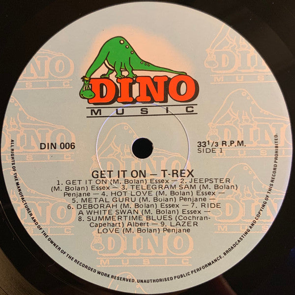 Marc Bolan & T-Rex* : Get It On (LP, Comp)