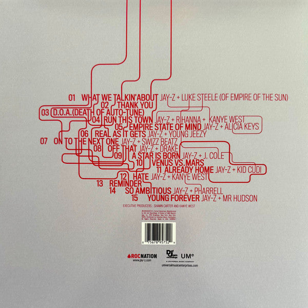 Jay-Z : The Blueprint 3 (2xLP, Album, RP)