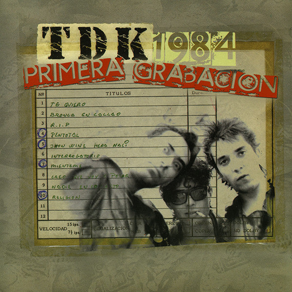 TDeK : 1984 Primera Grabación (7")