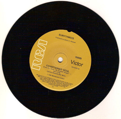 Eurythmics : It's Alright (Baby's Coming Back) (7")