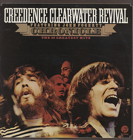 Creedence Clearwater Revival Featuring John Fogerty : Chronicle - The 20 Greatest Hits (2xLP, Comp)