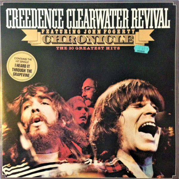 Creedence Clearwater Revival Featuring John Fogerty : Chronicle - The 20 Greatest Hits (2xLP, Comp)