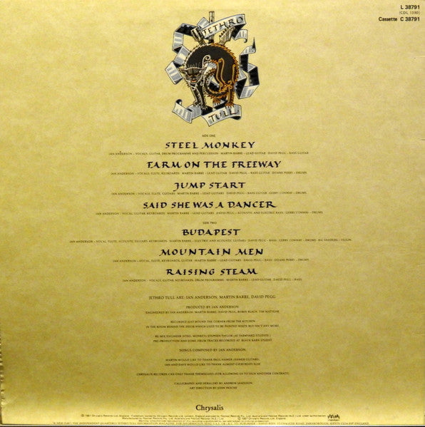 Jethro Tull : Crest Of A Knave (LP, Album)