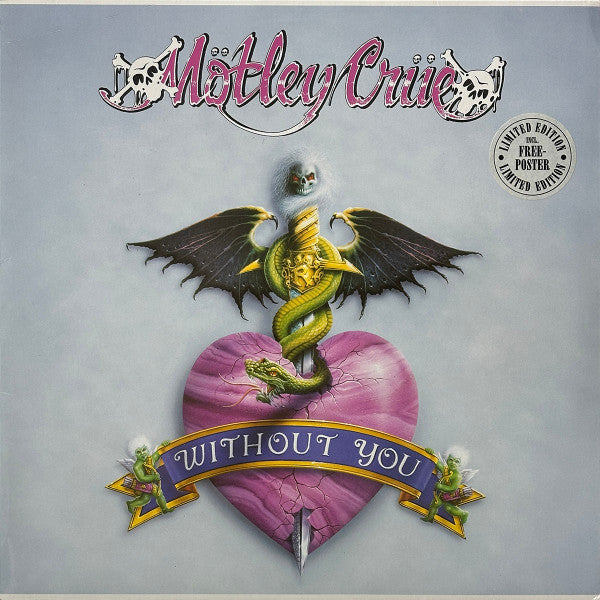 Mötley Crüe : Without You (12", Maxi)