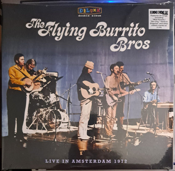 The Flying Burrito Bros : Live In Amsterdam 1972 (2xLP, Album, RSD, Dlx)