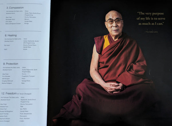 His Holiness The 14th Dalai Lama Tenzin Gyatso : Inner World (LP, RSD, Gol)