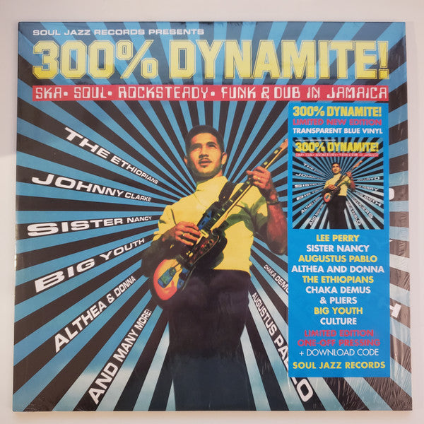 Various : 300% Dynamite! (2x12", RSD, Comp, Blu)