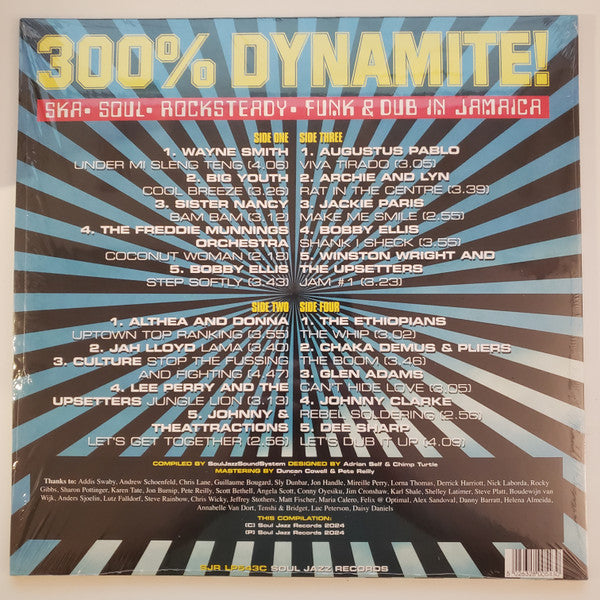 Various : 300% Dynamite! (2x12", RSD, Comp, Blu)