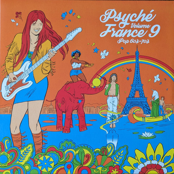 Various : Psyché France Volume 9: Pop 60&#39;s-70&#39;s (LP, RSD, Comp)