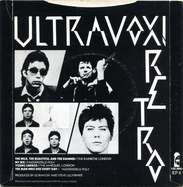 Ultravox : Retro (7", EP, RE, Pus)