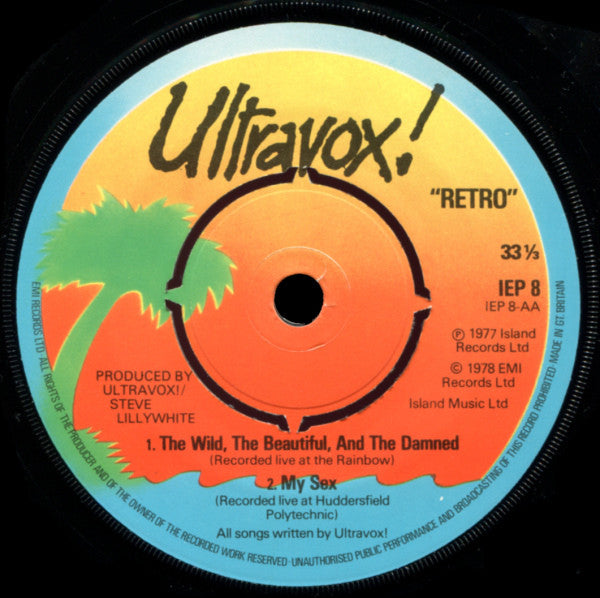 Ultravox : Retro (7", EP, RE, Pus)