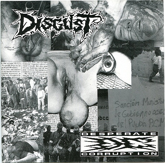Disgust (3) / Desperate Corruption : Disgust / Desperate Corruption (7", EP)