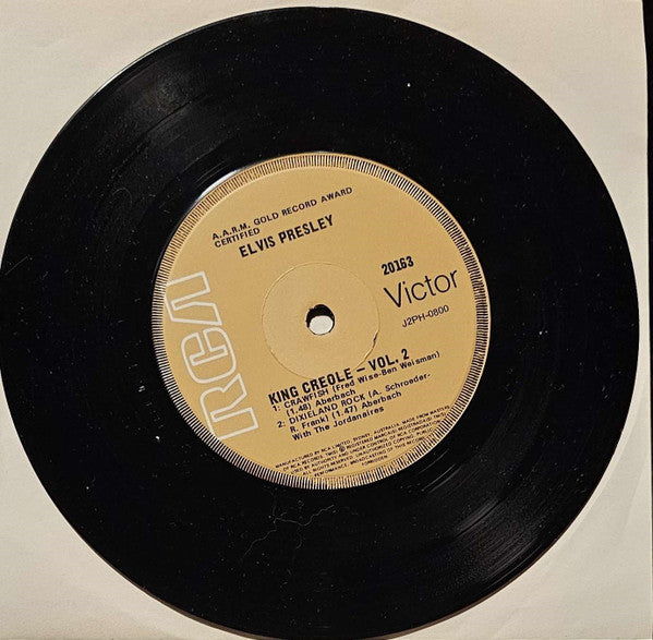Elvis Presley : King Creole - Vol. 2 (7", EP, RE)