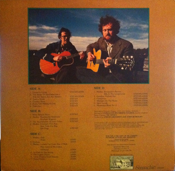 John Renbourn & Stefan Grossman : Live... In Concert (2xLP, Album)