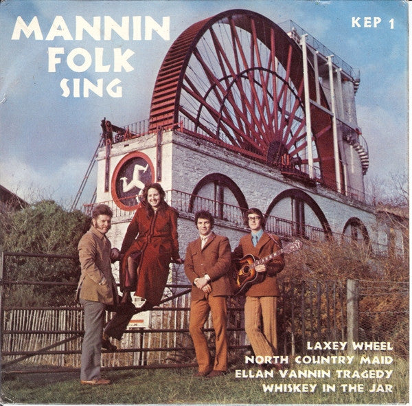 The Mannin Folk : Mannin Folk Sing (7", EP, Whi)