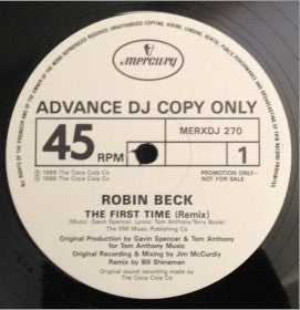 Robin Beck : First Time (12", Promo)