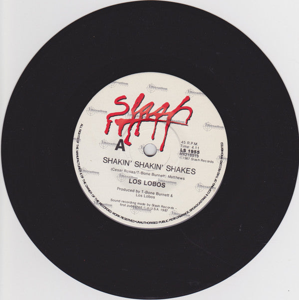 Los Lobos : Shakin' Shakin' Shakes (7", Single)