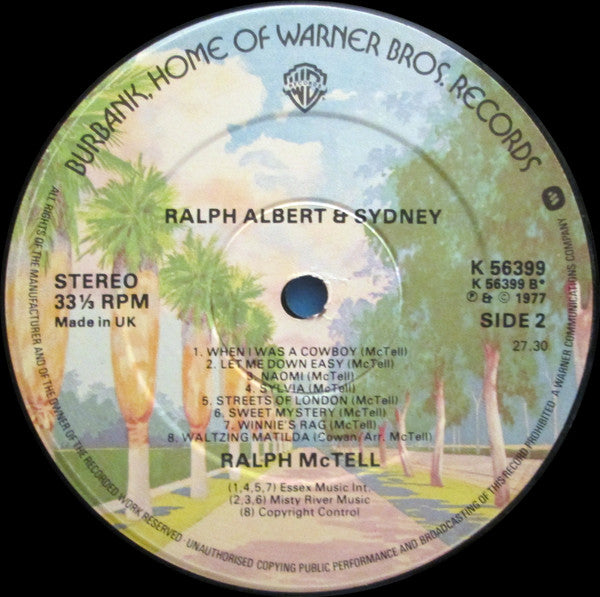 Ralph McTell : Ralph, Albert And Sydney (LP, Album)