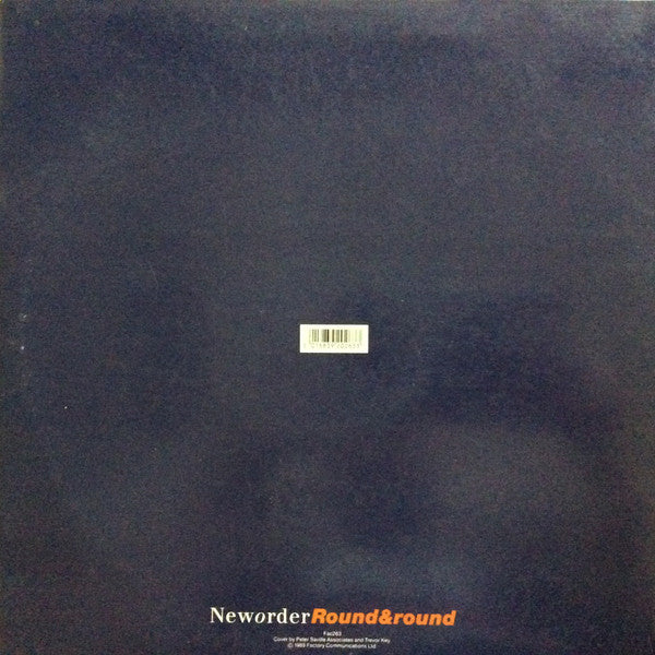 New Order : Round&round (12", Single, RP)