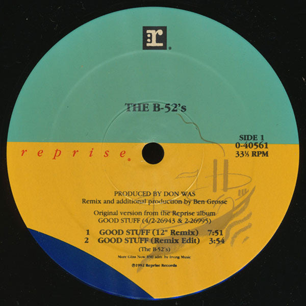 The B-52's : Good Stuff (12", Maxi)