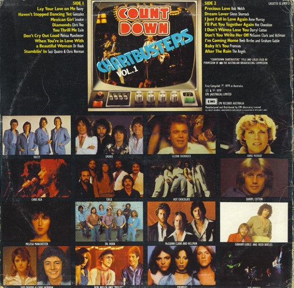 Various : Countdown Chartbusters Vol.1 (LP, Comp)