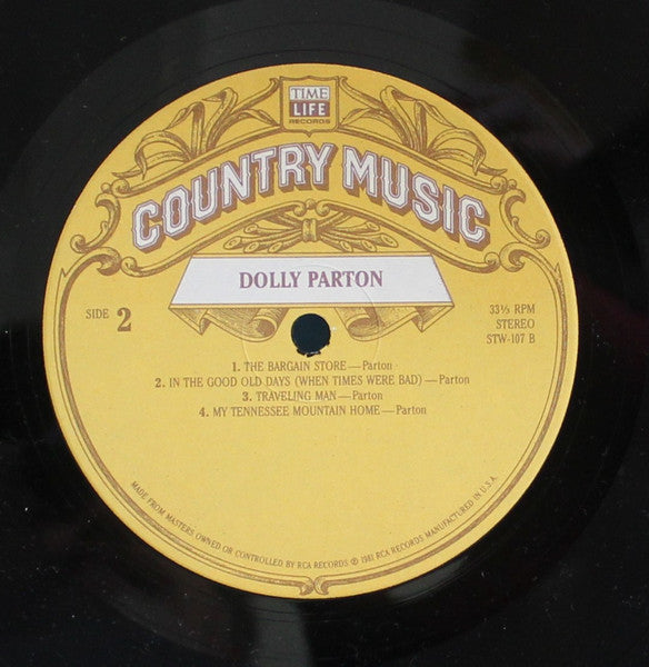 Dolly Parton : Country Music (LP, Comp, Bar)