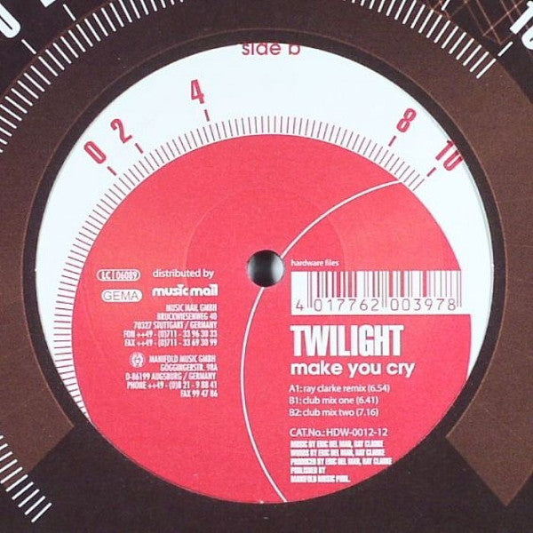 Twilight (2) : Make You Cry (12")