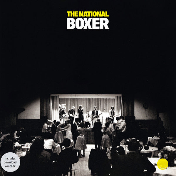 The National : Boxer (LP, Album, RE, Yel)