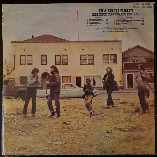 Creedence Clearwater Revival : Willy And The Poor Boys (LP, Album)