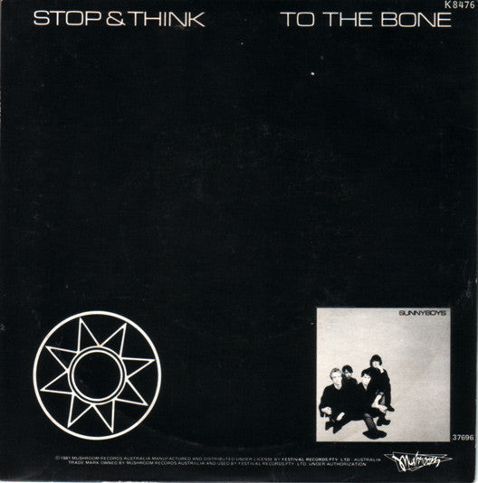 Sunnyboys : Alone With You (7", Single, Ltd)