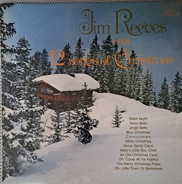 Jim Reeves : Twelve Songs Of Christmas (LP, Album, RE)