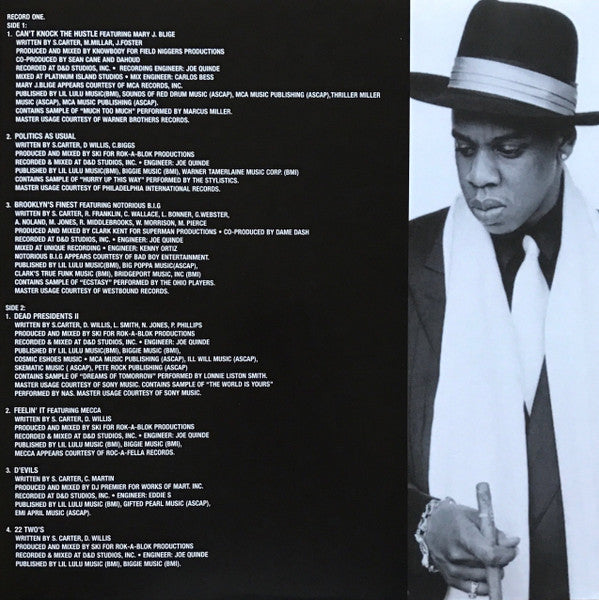 Jay-Z : Reasonable Doubt (2xLP, Album, RE, 180 + 10", Ltd)