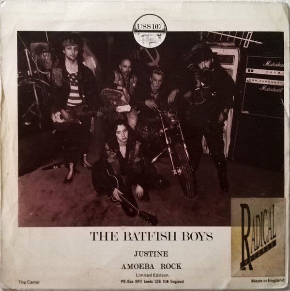 The Batfish Boys : Justine (7", Single, Ltd)