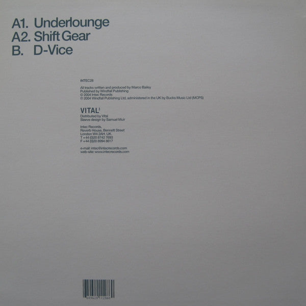 Marco Bailey : Never Say Never EP (12", EP)