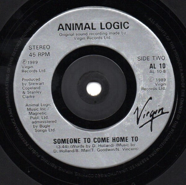 Animal Logic : There's A Spy (In The House Of Love) (7", Single)