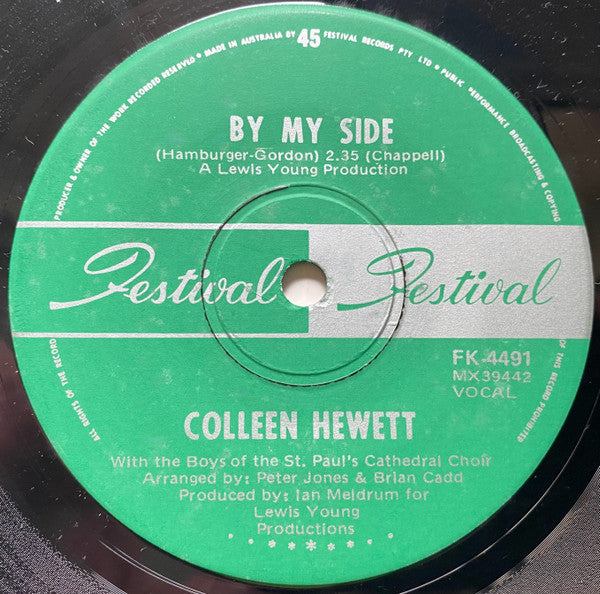 Colleen Hewett With The Boys Of The St. Paul's Cathedral Choir* : Day By Day (7", Single)