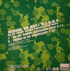 Michel De Hey & M.I.R.K.O. : Be My Guest (Dance Parade Tune 2004) (12")