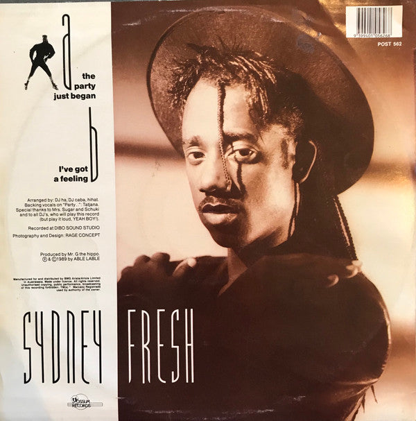 Sydney Fresh : The Party Just Began (12")