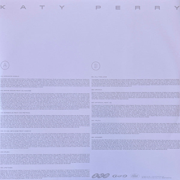Katy Perry : 143 (LP, Album, Sil)