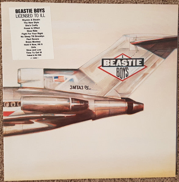 Beastie Boys : Licensed To Ill (LP, Album, Gat)