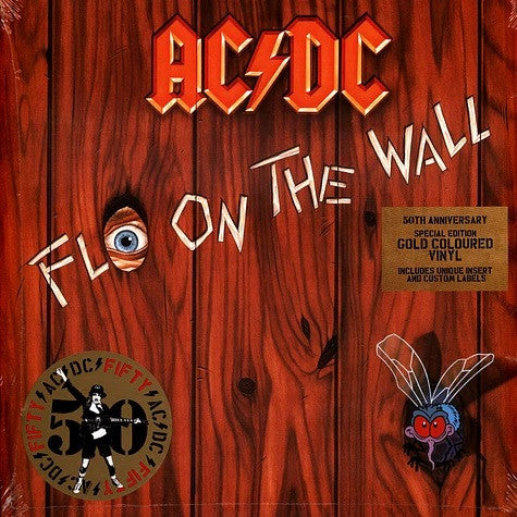 AC/DC : Fly On The Wall (LP, Album, Ltd, RE, RM, S/Edition, Gol)