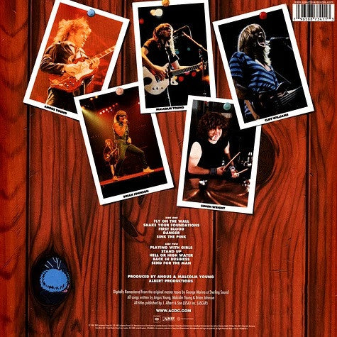 AC/DC : Fly On The Wall (LP, Album, Ltd, RE, RM, S/Edition, Gol)