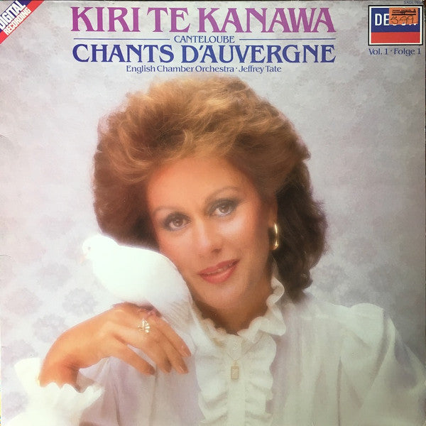 Joseph Canteloube : Kiri Te Kanawa : English Chamber Orchestra : Jeffrey Tate : Chants D&#39;Auvergne Vol 1 (LP, Album)