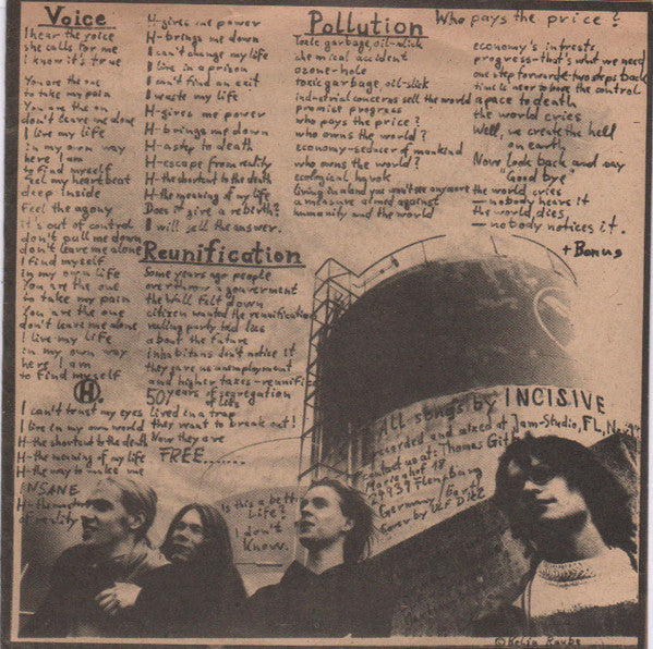 Psychotic Noise / Incisive : Near To The Holocaust Again... / Newd (7")
