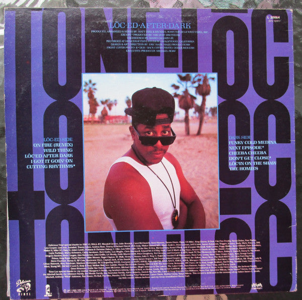 Tone Loc : Lōc-ed After Dark (LP, Album)