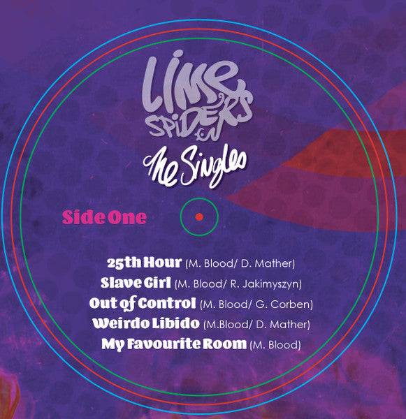 The Lime Spiders : The Singles (LP, Album, Comp, Gre)