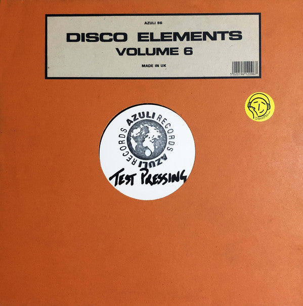 Disco Elements : Volume Six (12", TP)