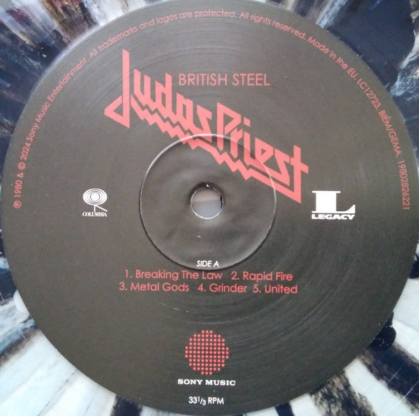 Judas Priest : British Steel (LP, Album, RE, Bla)